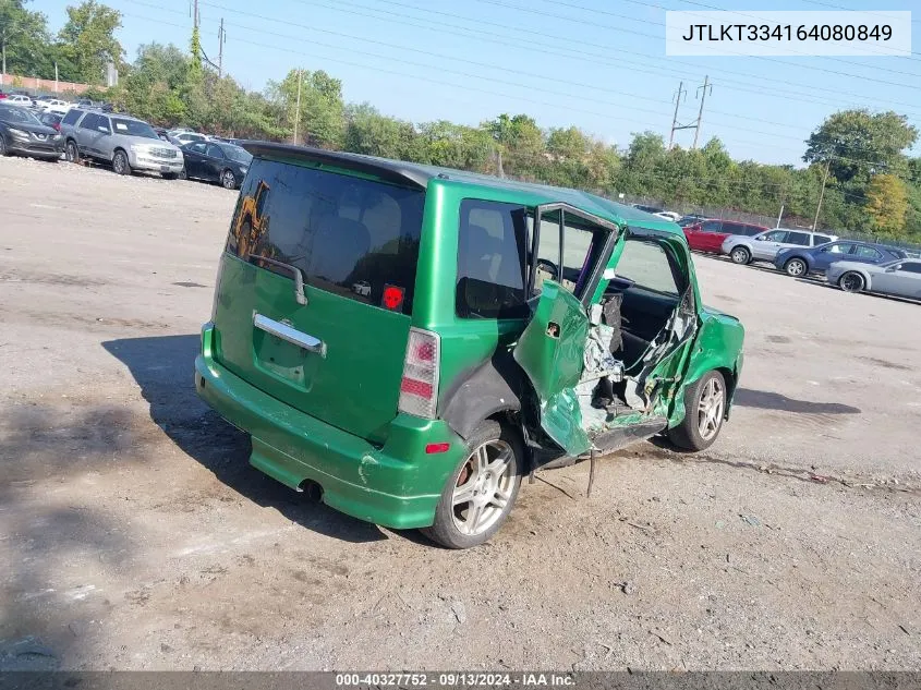 JTLKT334164080849 2006 Scion Xb