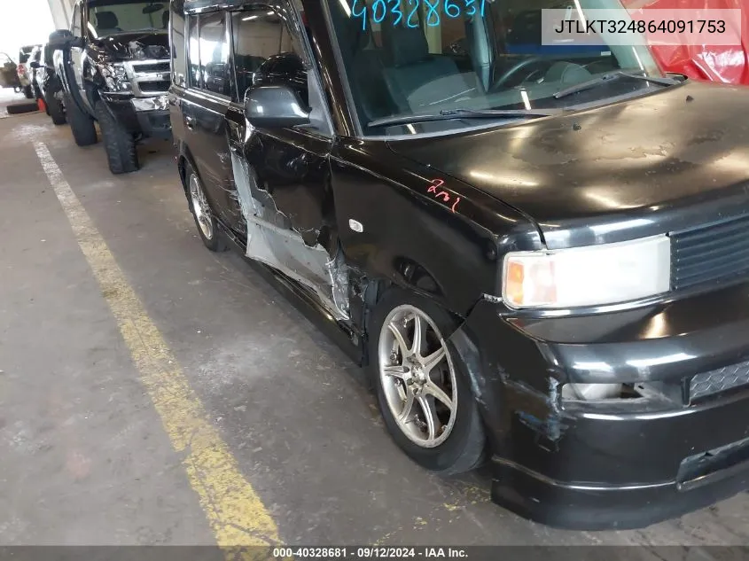 2006 Scion Xb VIN: JTLKT324864091753 Lot: 40328681