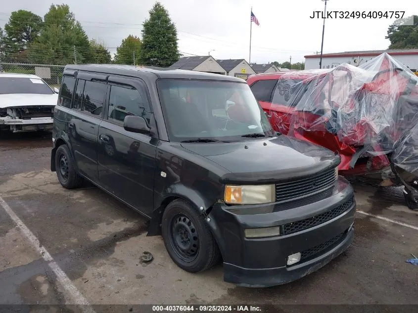 JTLKT324964094757 2006 Scion Xb