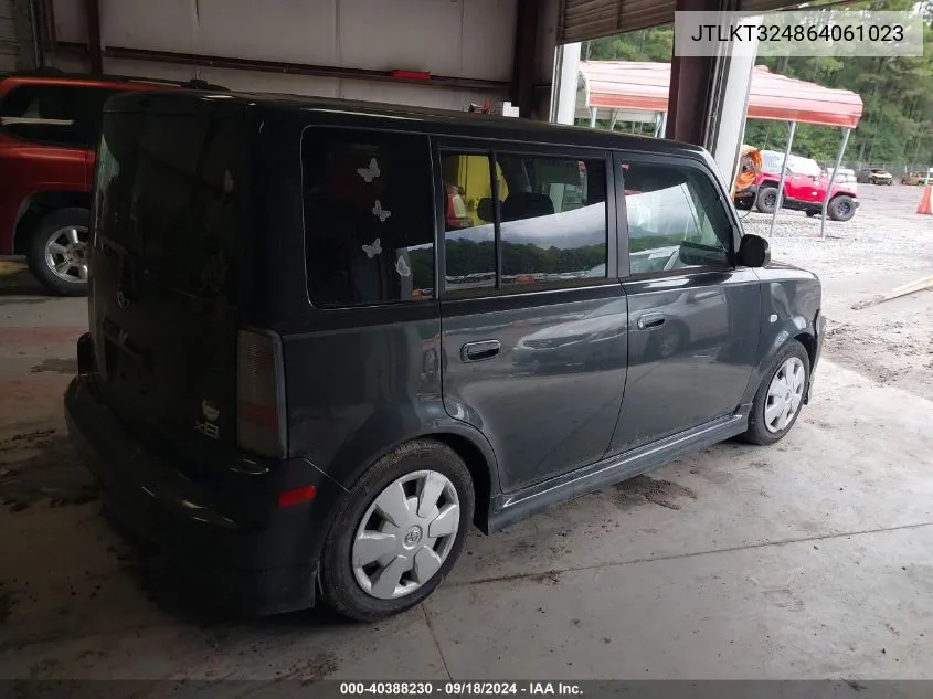 JTLKT324864061023 2006 Scion Xb