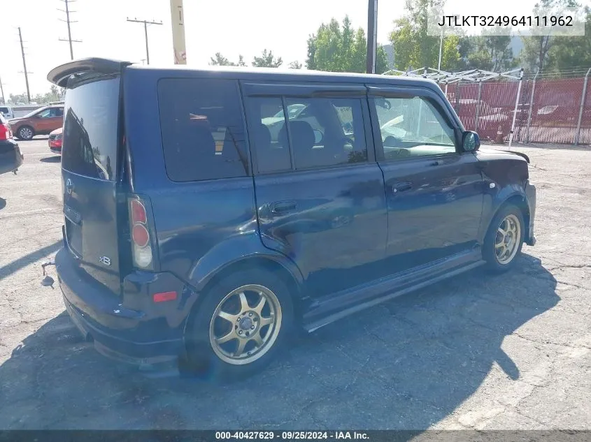 JTLKT324964111962 2006 Scion Xb