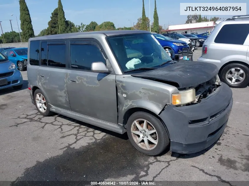 2006 Scion Xb VIN: JTLKT324964087954 Lot: 40534542