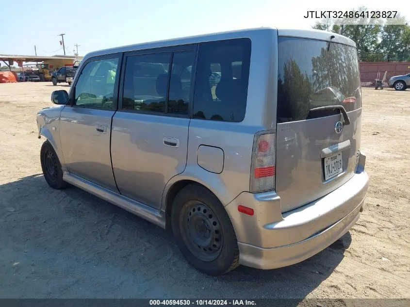 JTLKT324864123827 2006 Scion Xb