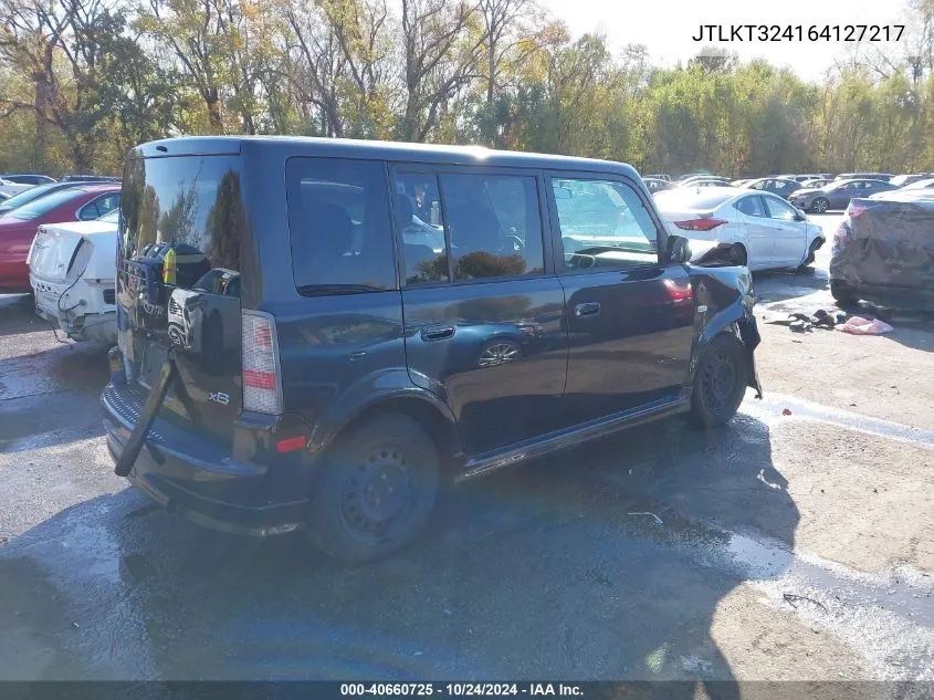 2006 Scion Xb Xb VIN: JTLKT324164127217 Lot: 40660725