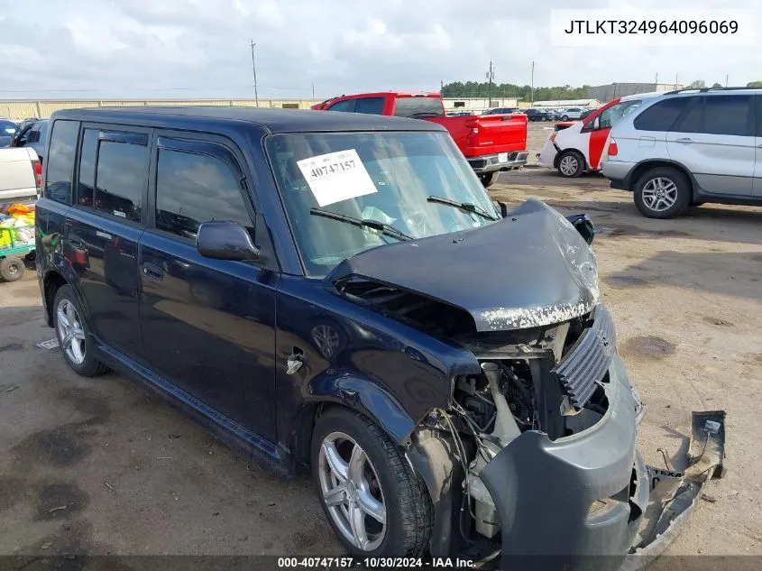 2006 Scion Xb VIN: JTLKT324964096069 Lot: 40747157