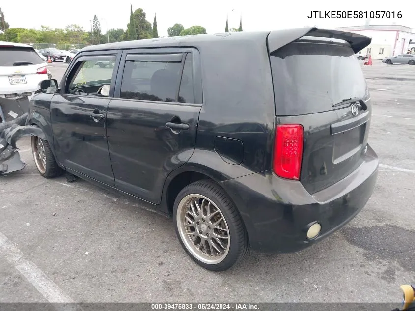 2008 Scion Xb VIN: JTLKE50E581057016 Lot: 39475833