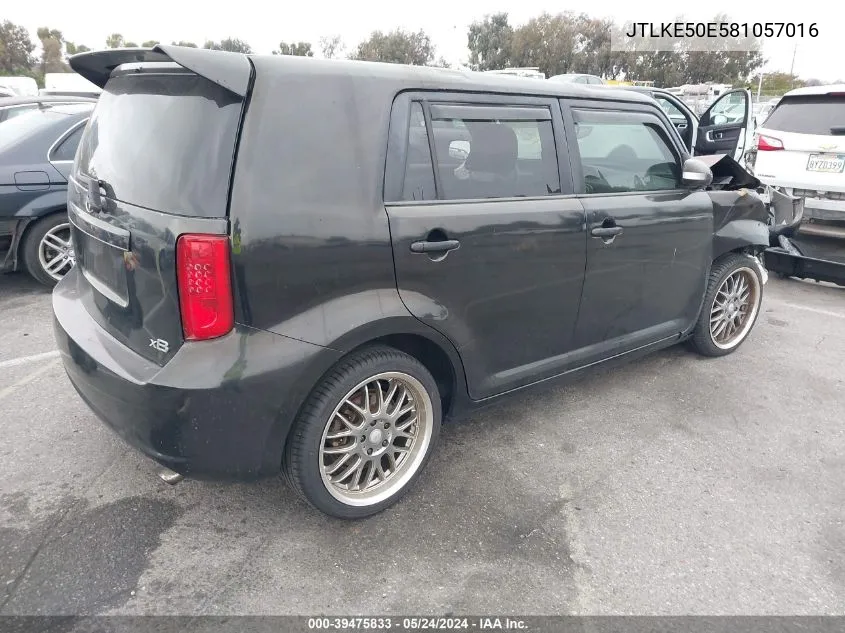 2008 Scion Xb VIN: JTLKE50E581057016 Lot: 39475833