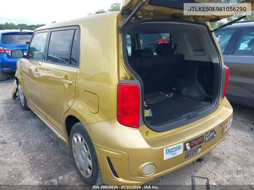 2008 Scion Xb VIN: JTLKE50E981056290 Lot: 39935624