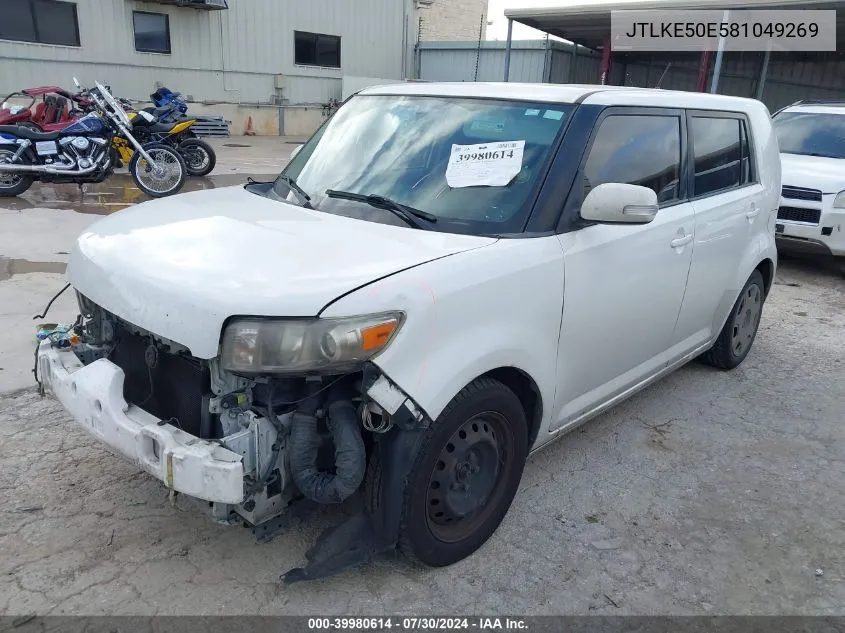 JTLKE50E581049269 2008 Scion Xb