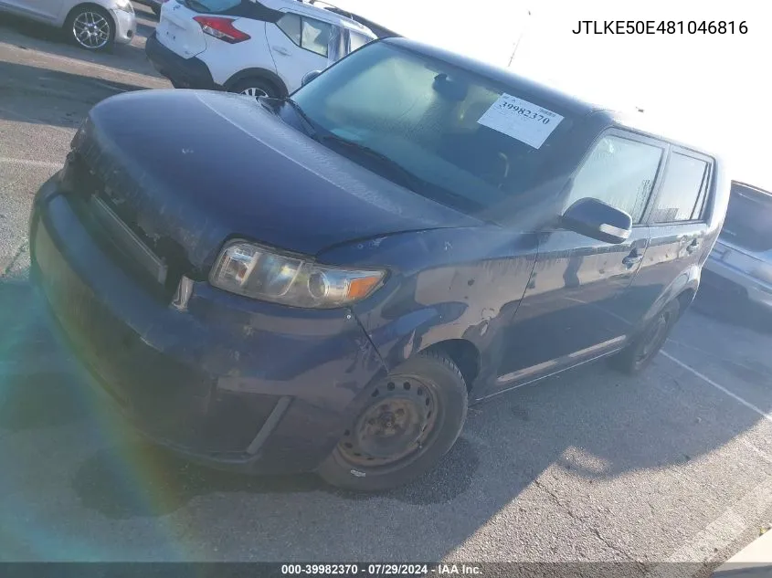 JTLKE50E481046816 2008 Scion Xb