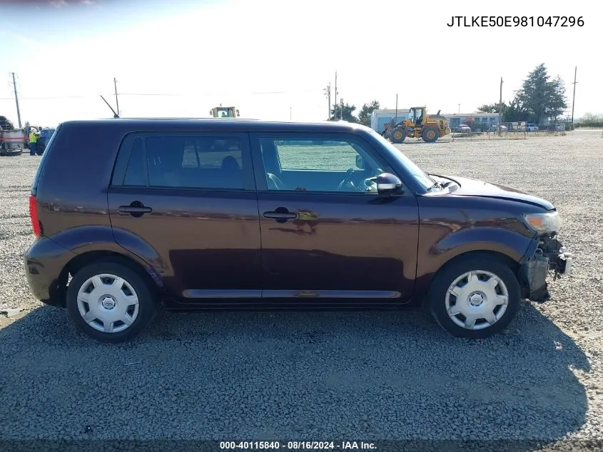 2008 Scion Xb VIN: JTLKE50E981047296 Lot: 40115840