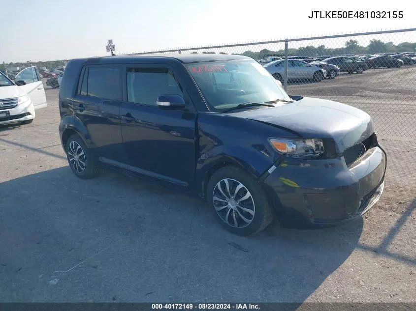 2008 Scion Xb VIN: JTLKE50E481032155 Lot: 40172149