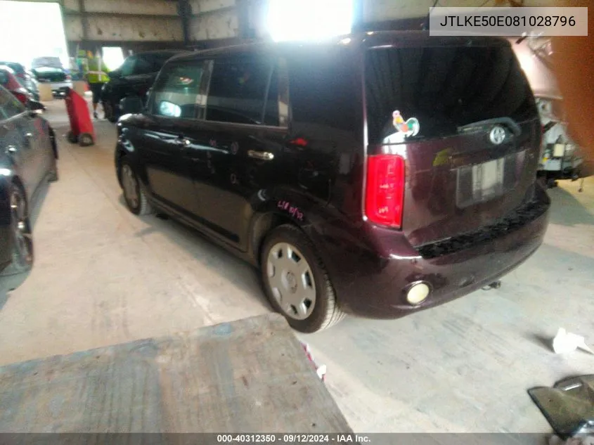 JTLKE50E081028796 2008 Scion Xb