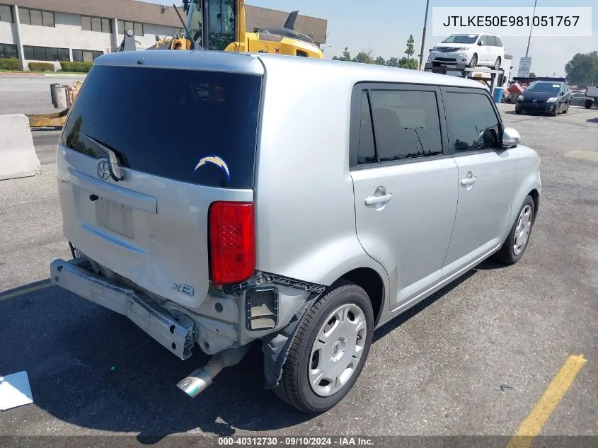 JTLKE50E981051767 2008 Scion Xb