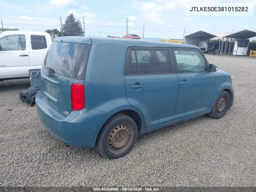 2008 Scion Xb Xb VIN: JTLKE50E381015282 Lot: 40334556