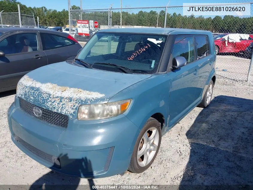 2008 Scion Xb VIN: JTLKE50E881026620 Lot: 40375441