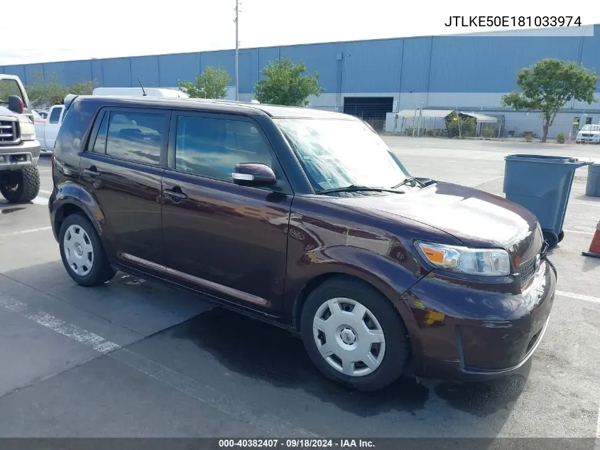 2008 Scion Xb VIN: JTLKE50E181033974 Lot: 40382407