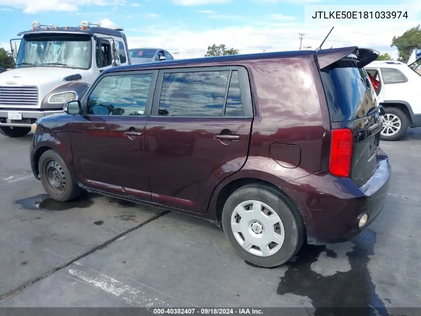 2008 Scion Xb VIN: JTLKE50E181033974 Lot: 40382407