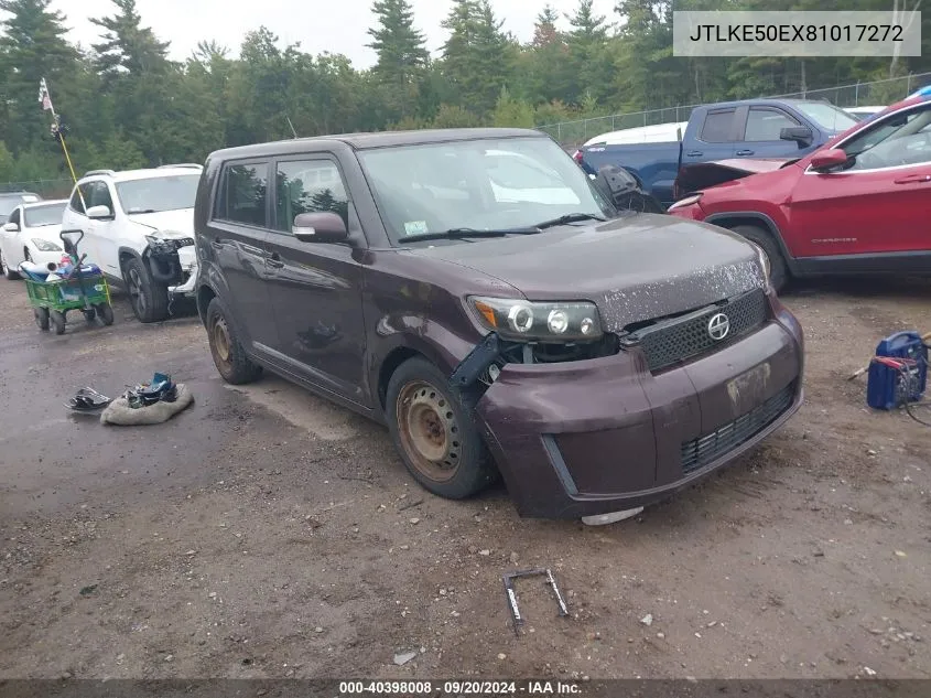 2008 Scion Xb VIN: JTLKE50EX81017272 Lot: 40398008