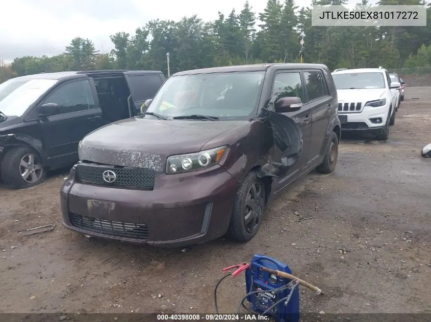 2008 Scion Xb VIN: JTLKE50EX81017272 Lot: 40398008