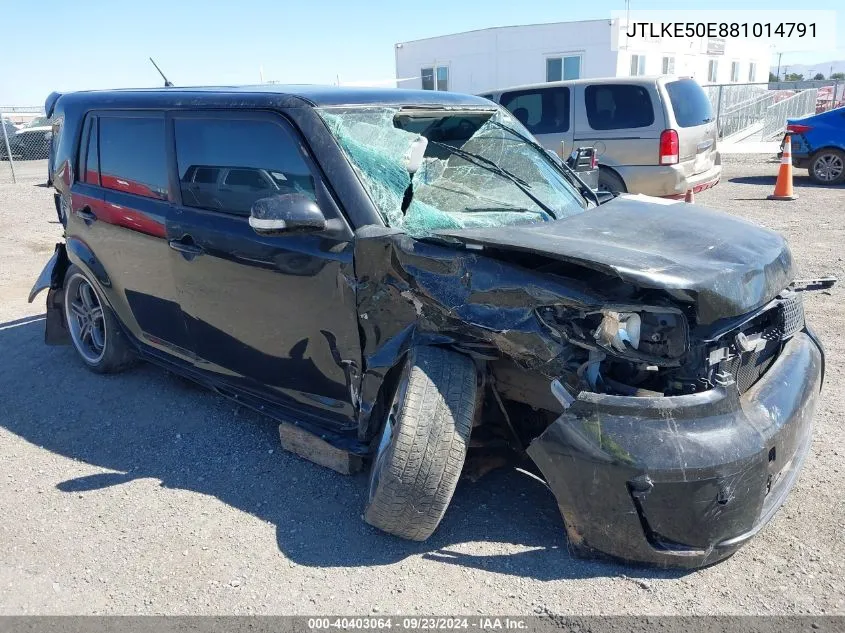 2008 Scion Xb VIN: JTLKE50E881014791 Lot: 40403064