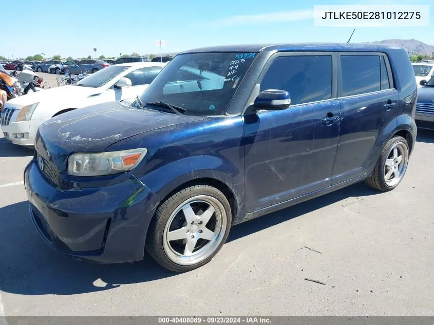 2008 Scion Xb VIN: JTLKE50E281012275 Lot: 40408089