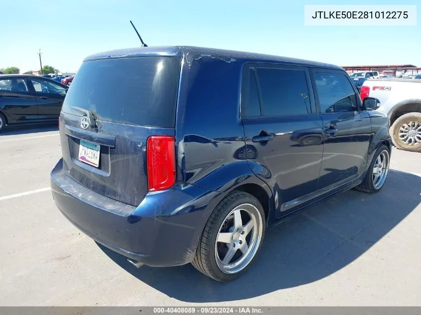 2008 Scion Xb VIN: JTLKE50E281012275 Lot: 40408089