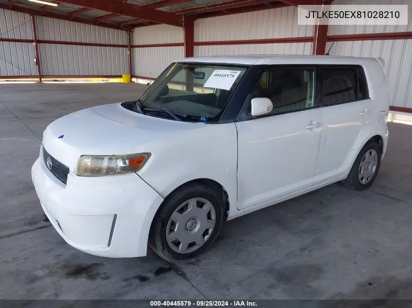 2008 Scion Xb VIN: JTLKE50EX81028210 Lot: 40445579