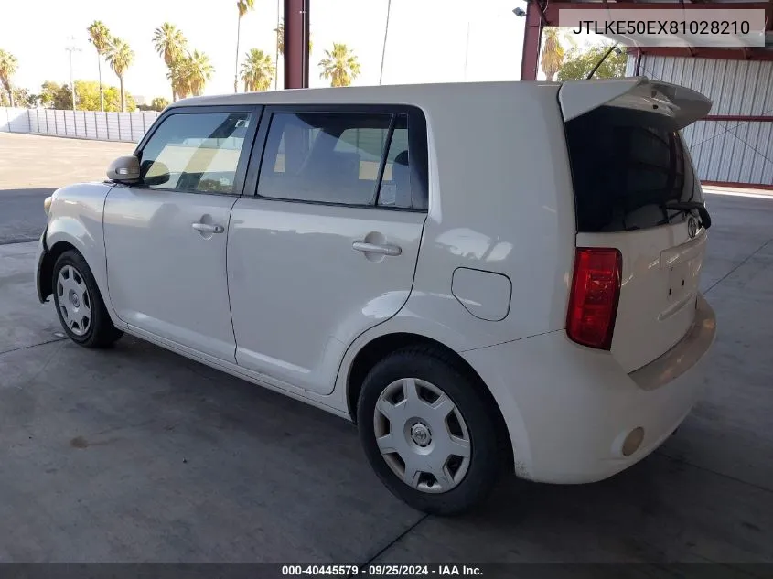 JTLKE50EX81028210 2008 Scion Xb