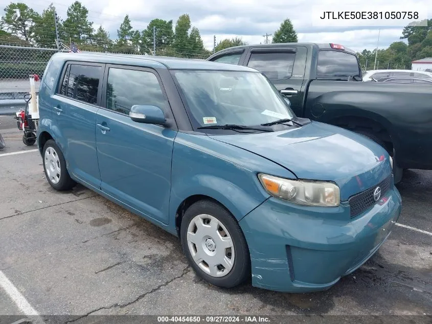 JTLKE50E381050758 2008 Scion Xb