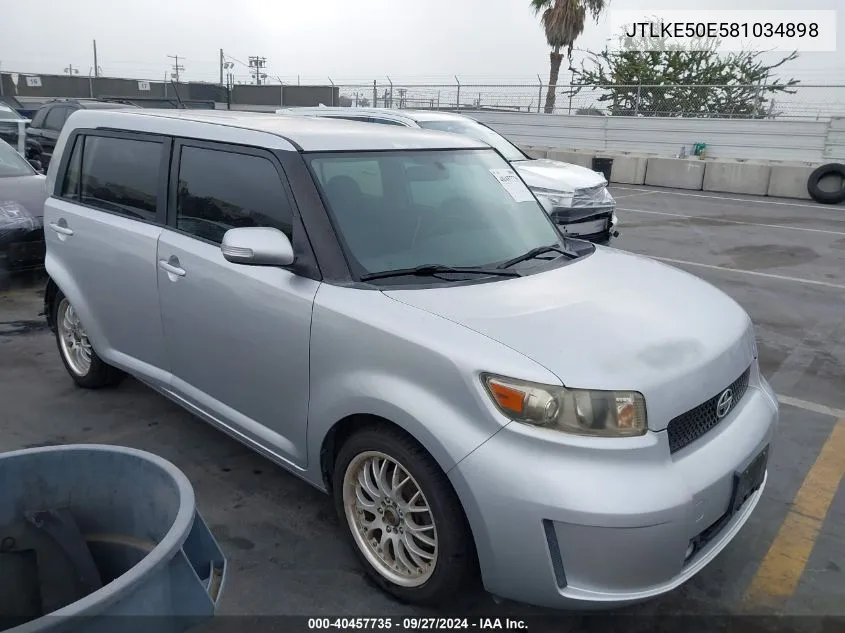 JTLKE50E581034898 2008 Scion Xb