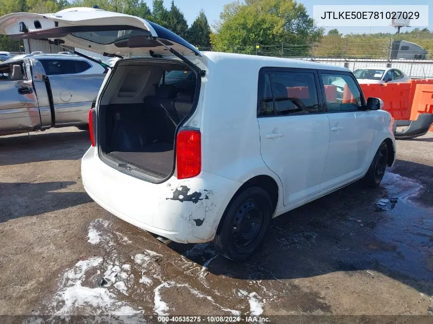 JTLKE50E781027029 2008 Scion Xb