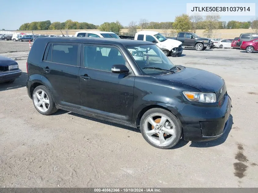 2008 Scion Xb VIN: JTLKE50E381037914 Lot: 40562366