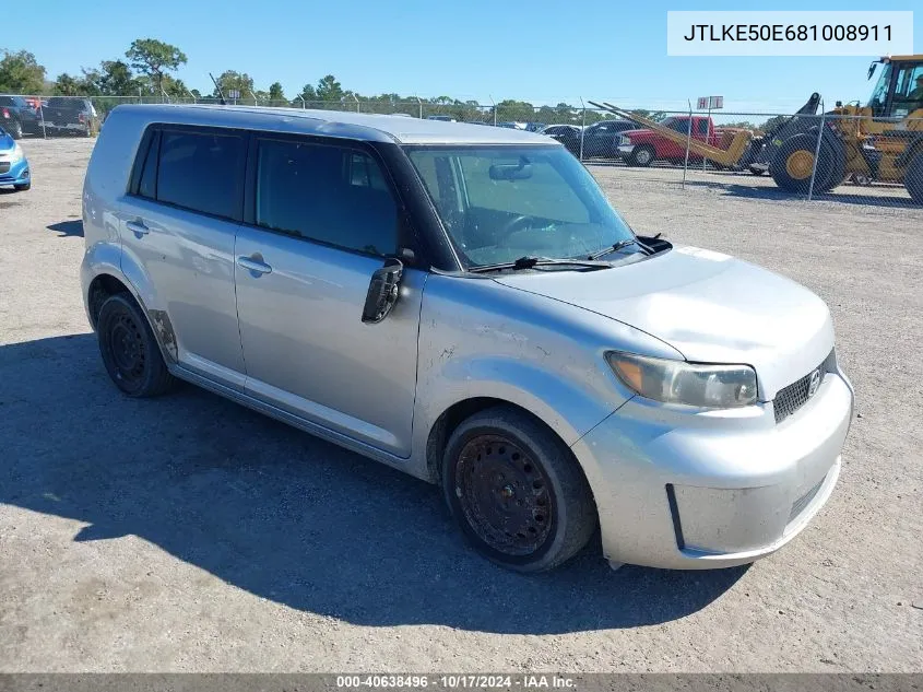 2008 Scion Xb VIN: JTLKE50E681008911 Lot: 40638496