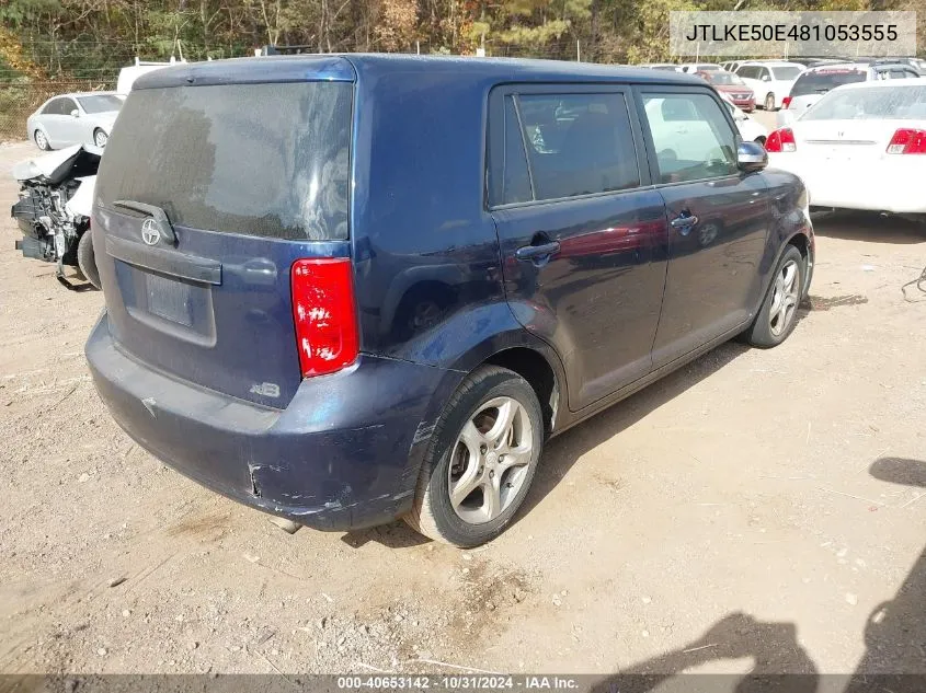 2008 Scion Xb VIN: JTLKE50E481053555 Lot: 40653142