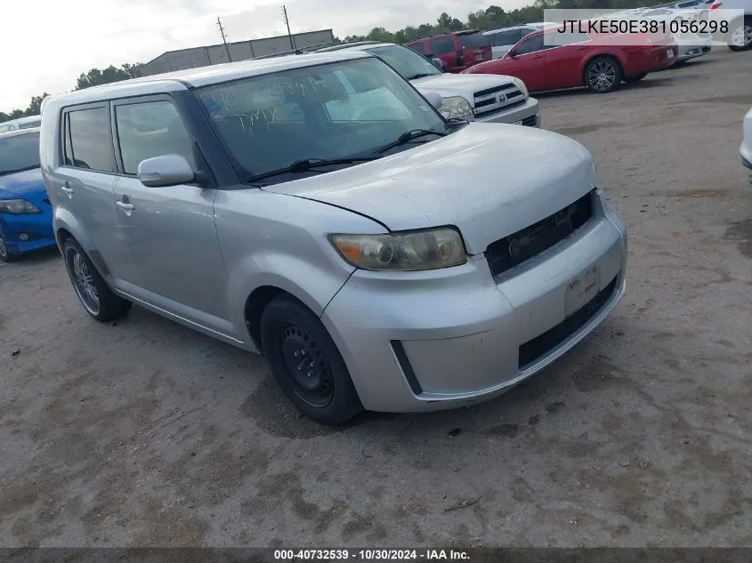 2008 Scion Xb VIN: JTLKE50E381056298 Lot: 40732539