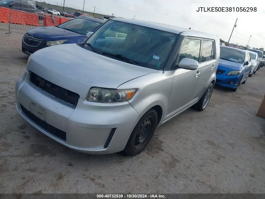 2008 Scion Xb VIN: JTLKE50E381056298 Lot: 40732539