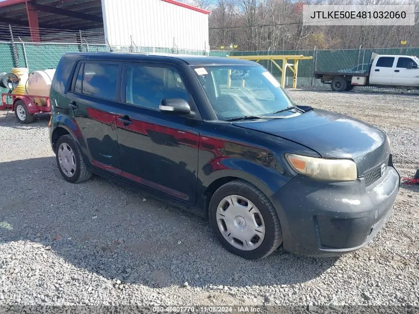 2008 Scion Xb VIN: JTLKE50E481032060 Lot: 40807770