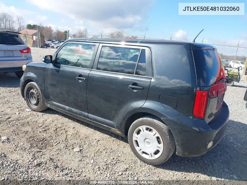 2008 Scion Xb VIN: JTLKE50E481032060 Lot: 40807770