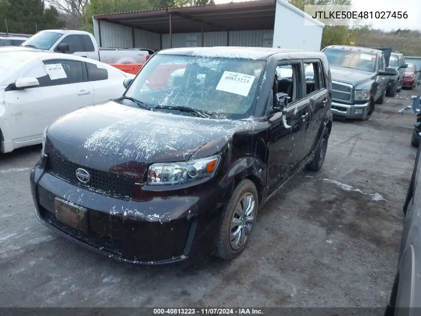 2008 Scion Xb VIN: JTLKE50E481027456 Lot: 40813223