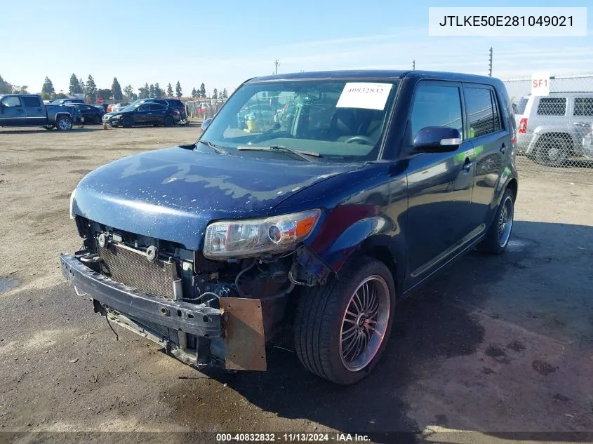 2008 Scion Xb VIN: JTLKE50E281049021 Lot: 40832832