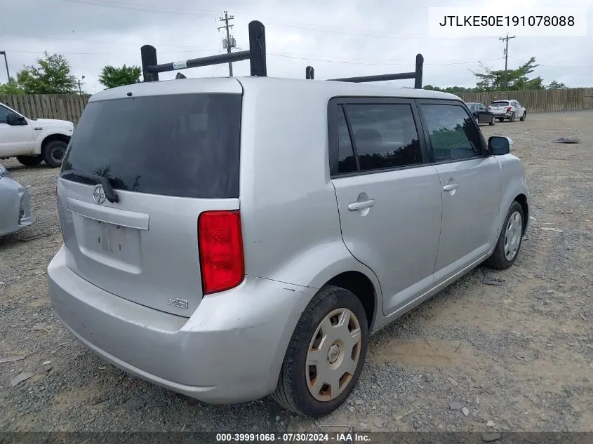 2009 Scion Xb VIN: JTLKE50E191078088 Lot: 39991068