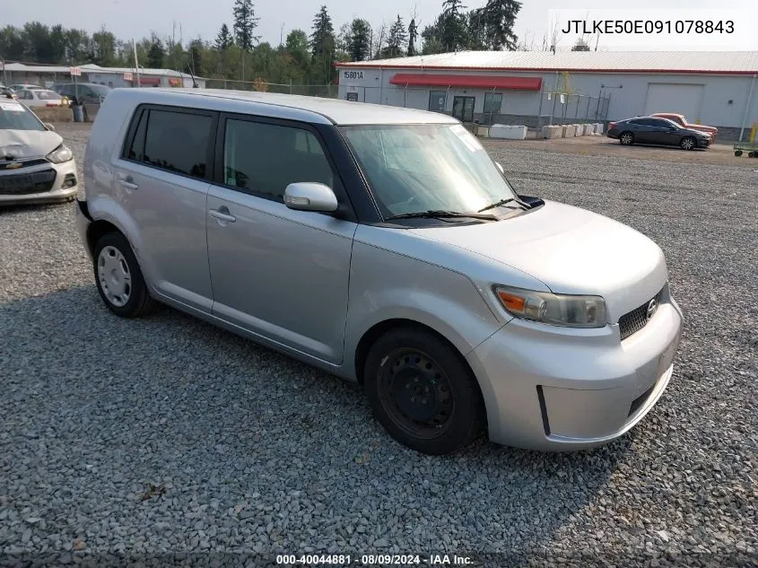 2009 Scion Xb VIN: JTLKE50E091078843 Lot: 40044881