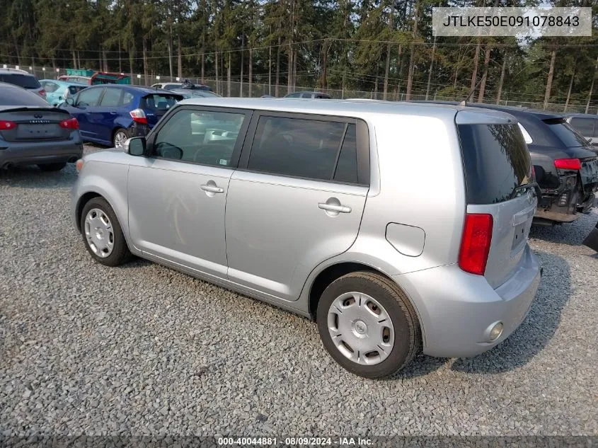 2009 Scion Xb VIN: JTLKE50E091078843 Lot: 40044881