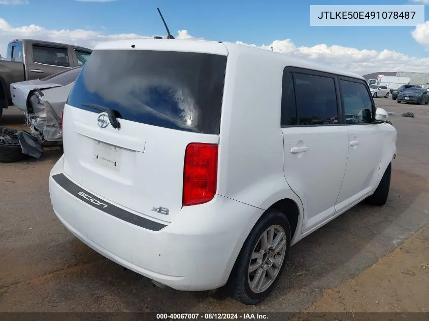 JTLKE50E491078487 2009 Scion Xb