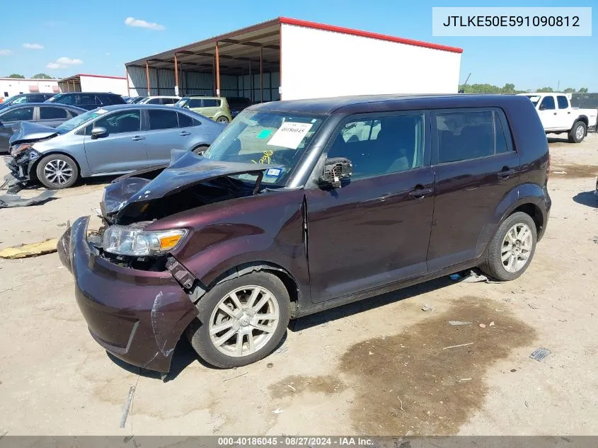 2009 Scion Xb VIN: JTLKE50E591090812 Lot: 40186045