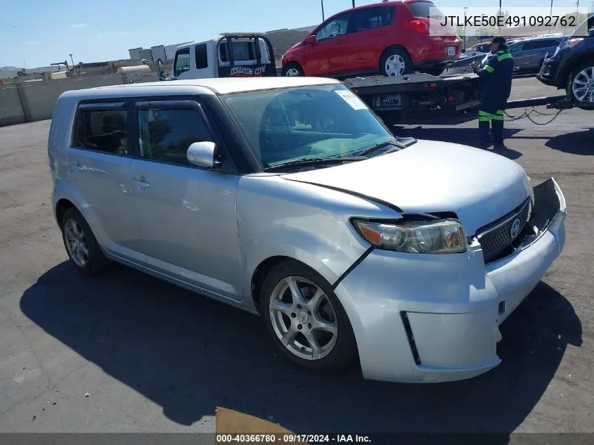 2009 Scion Xb VIN: JTLKE50E491092762 Lot: 40366780