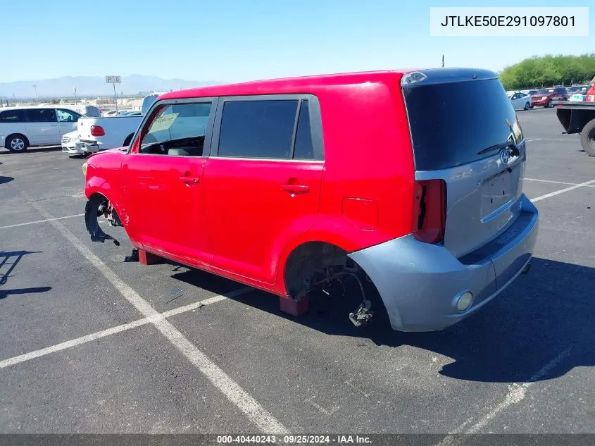 2009 Scion Xb Base (Retail Orders Only) (M5) VIN: JTLKE50E291097801 Lot: 40440243