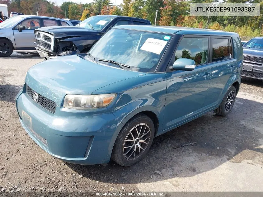 2009 Scion Xb Xb VIN: JTLKE50E991093387 Lot: 40471062