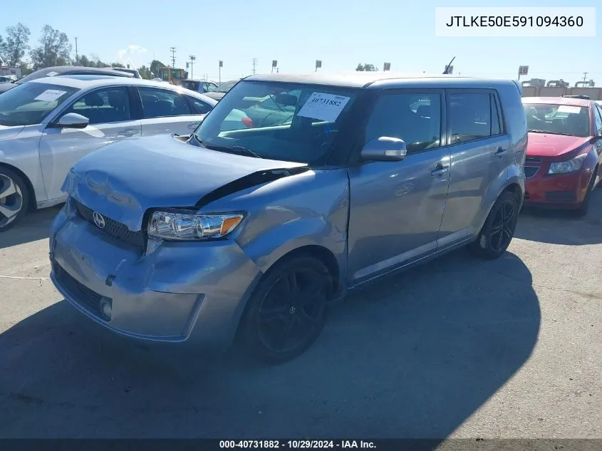 2009 Scion Xb VIN: JTLKE50E591094360 Lot: 40731882